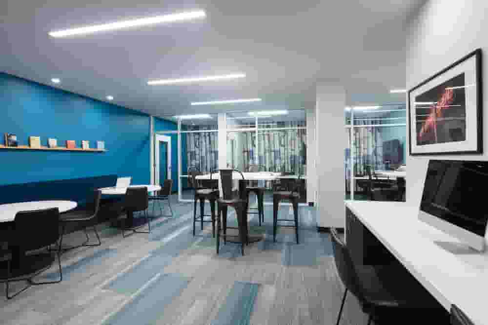 Student study spaces at RISE on 9th