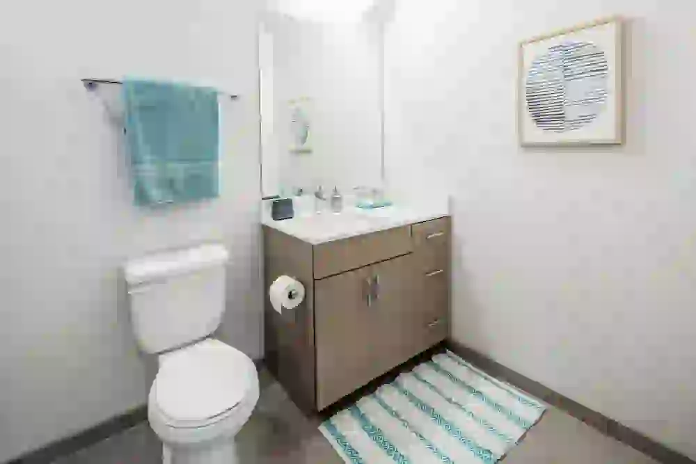 Bathroom at RISE on 9th