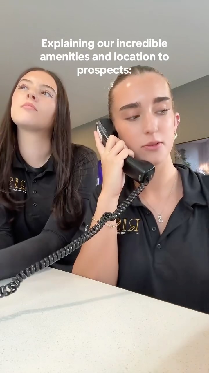 We could go on and on about our amenities and location over the phone\u2026 and in the past? Guilty. \ud83d\ude05\nBut it hits different in person.\nCome tour Rise and see it for yourself. \u2728\n