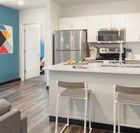 Student apartment at RISE on 9th
