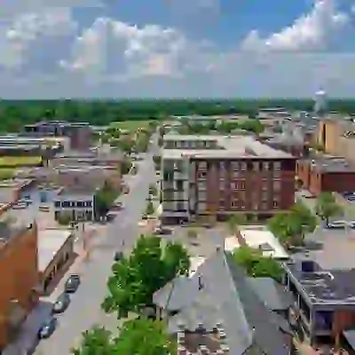 View of the Mizzou campus